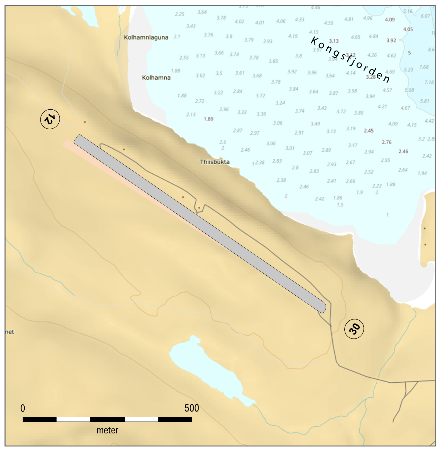 Svalbard, Ny Ålesund, Hamnerabben