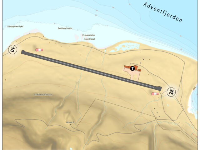 Svalbard lufthavn, Longyear