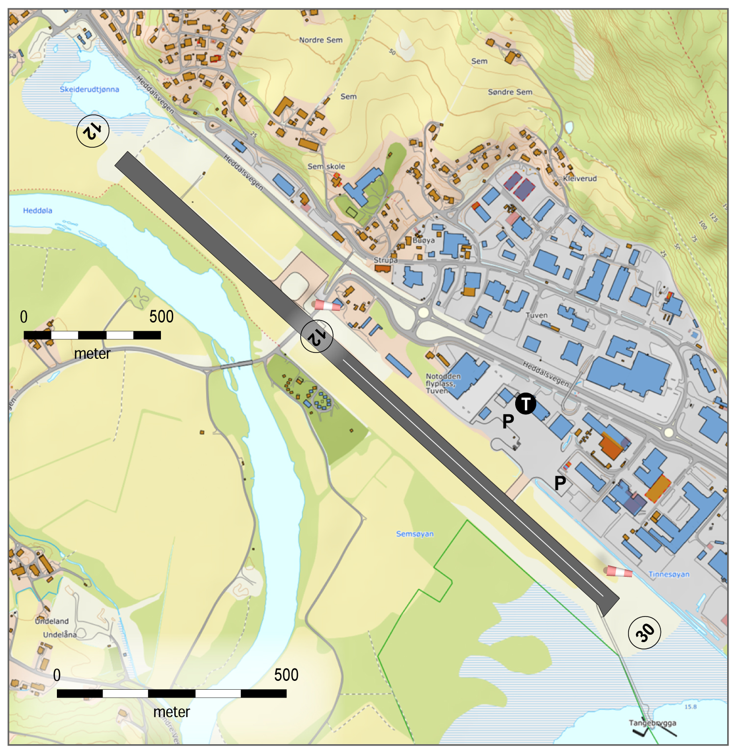 Notodden, Tuven